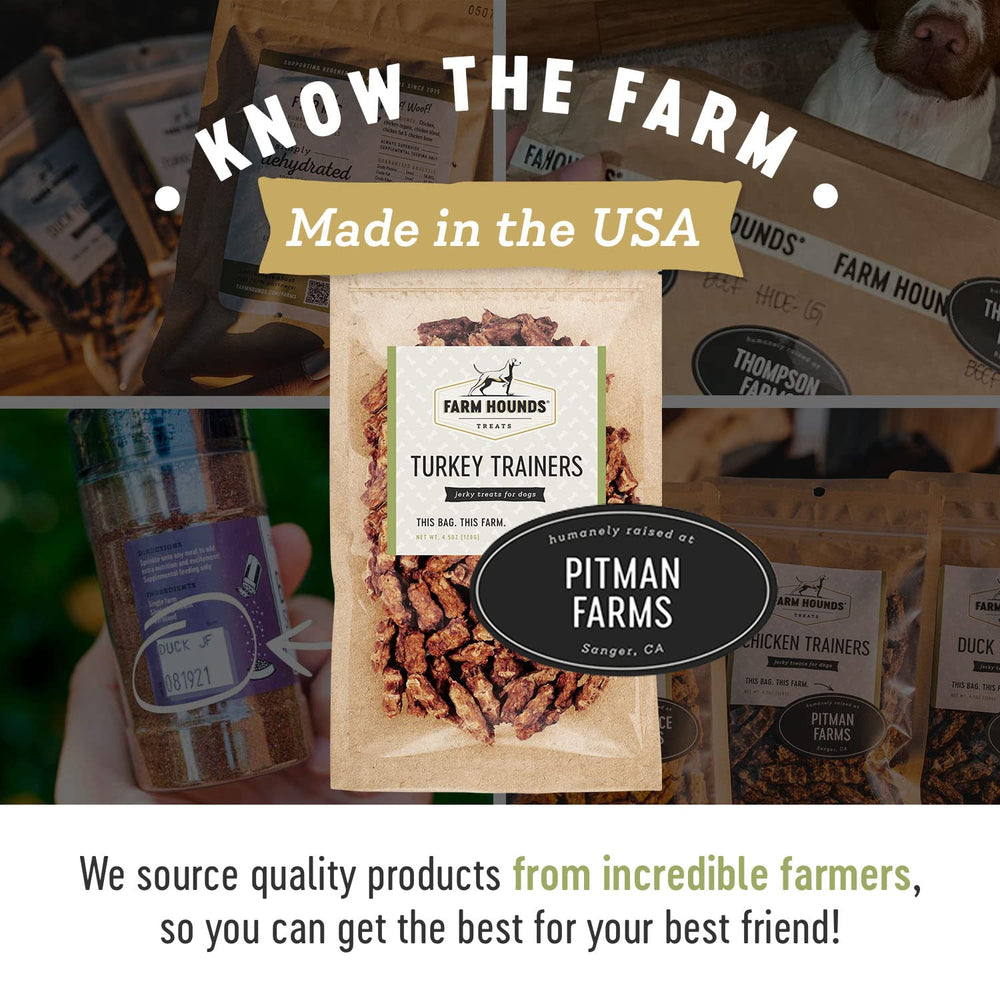Farm Hounds Dinde Trainers - Ingrédients naturels pour une nutrition simple.