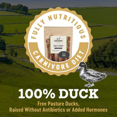Farm Hounds Duck Strips, tiras de pato de alta calidad, perfecto para premiar entrenamientos.