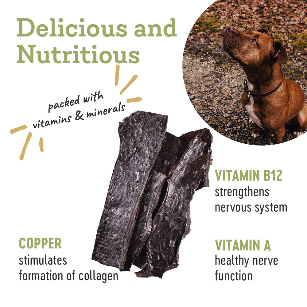 Farm Hounds Higado Res Snack natural y deshidratado para perros