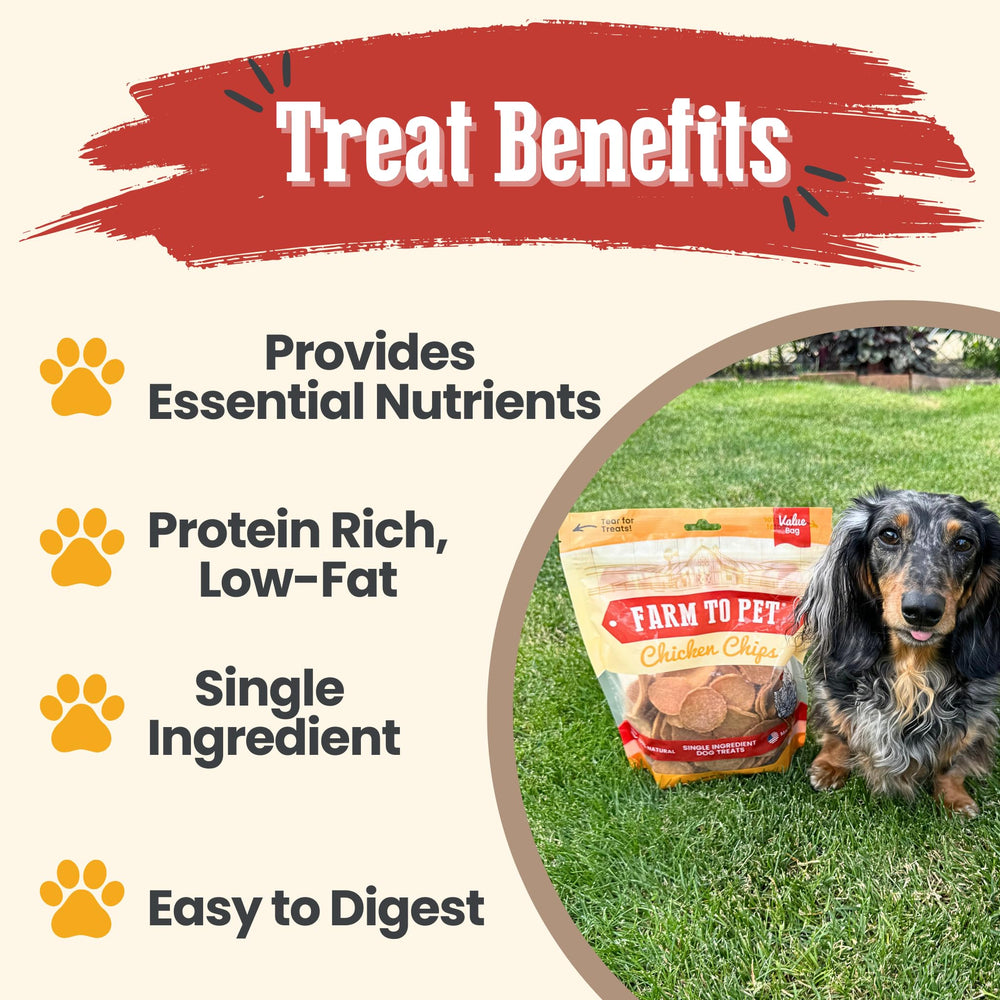 Chips Farm To Pet hechos en EEUU, calidad y origen