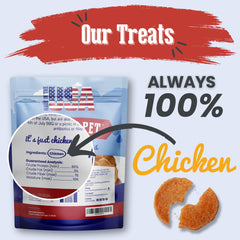 Farm To Pet chips de pollo para entrenamiento, fáciles de romper