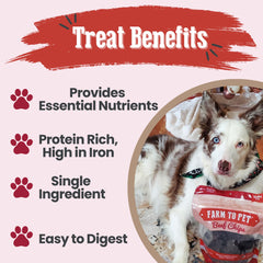 Farm To Pet chips para todas las razas y tamaños, sabor crujiente y versátil