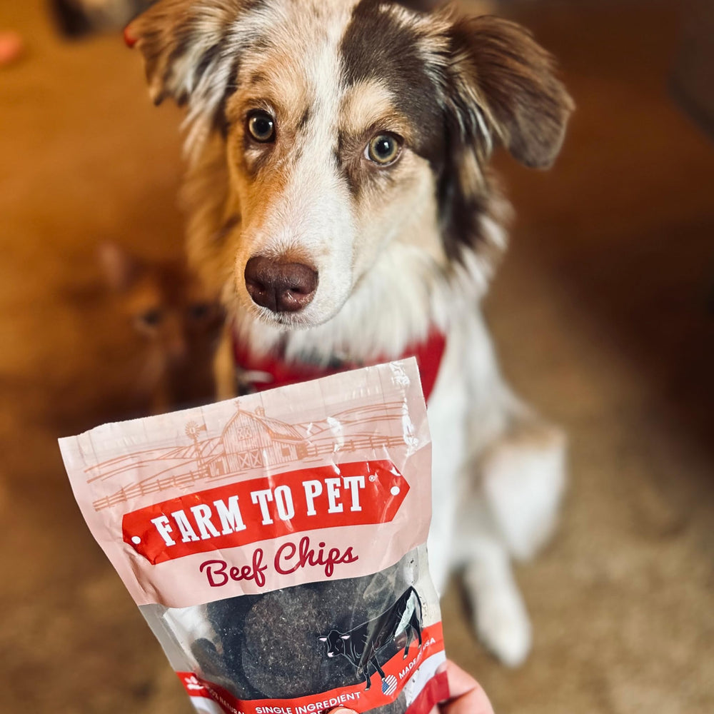 Farm To Pet producto hecho en Estados Unidos, control de calidad y procedencia.