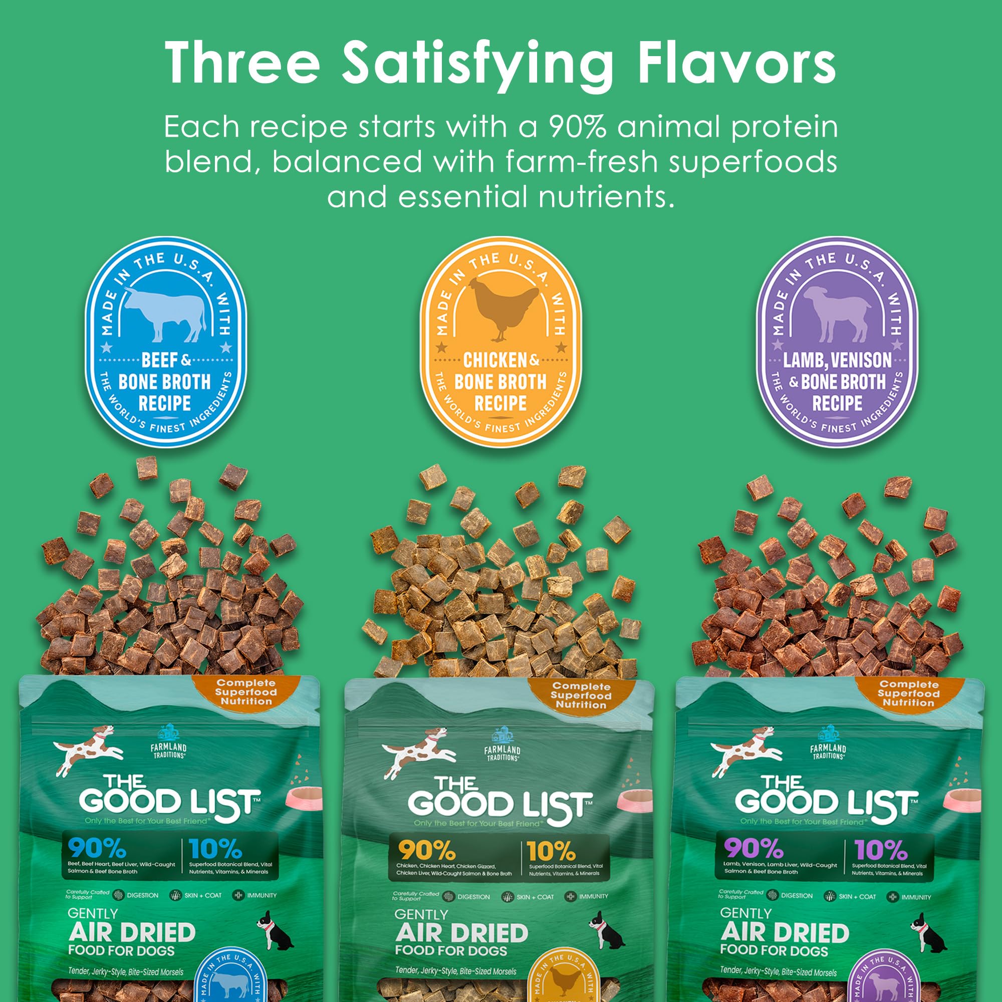 Farmland Traditions The Good List, mezcla-botanica-10, diversidad de nutrientes
