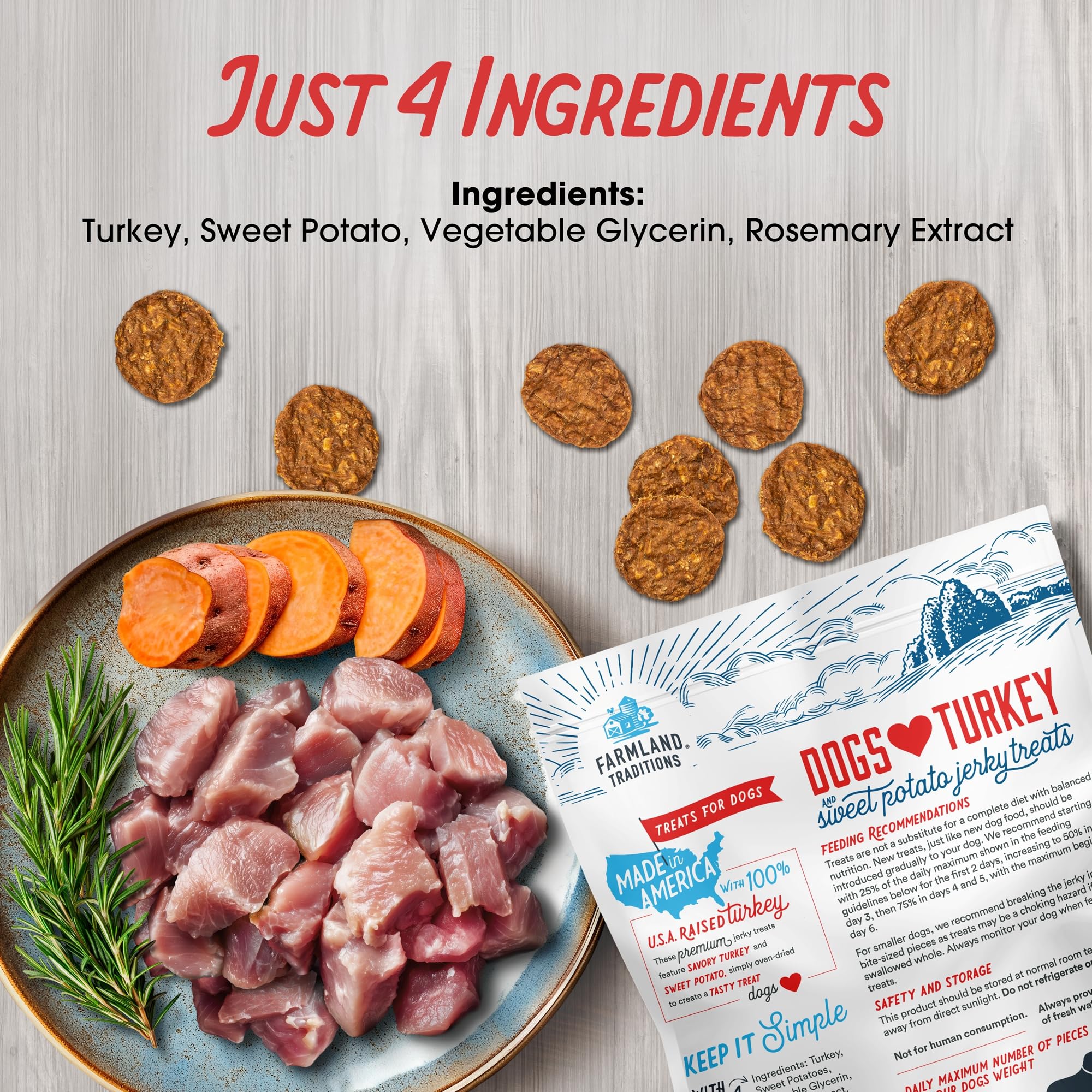 Secado suave conserva sabor natural de Farmland Traditions.