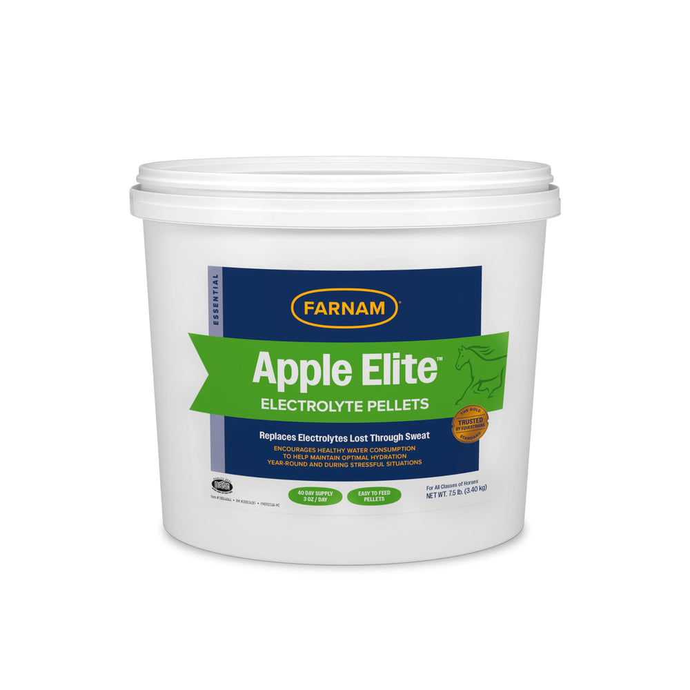 Farnam Apple Elite pastillas electrolitos sabor manzana para hidratación