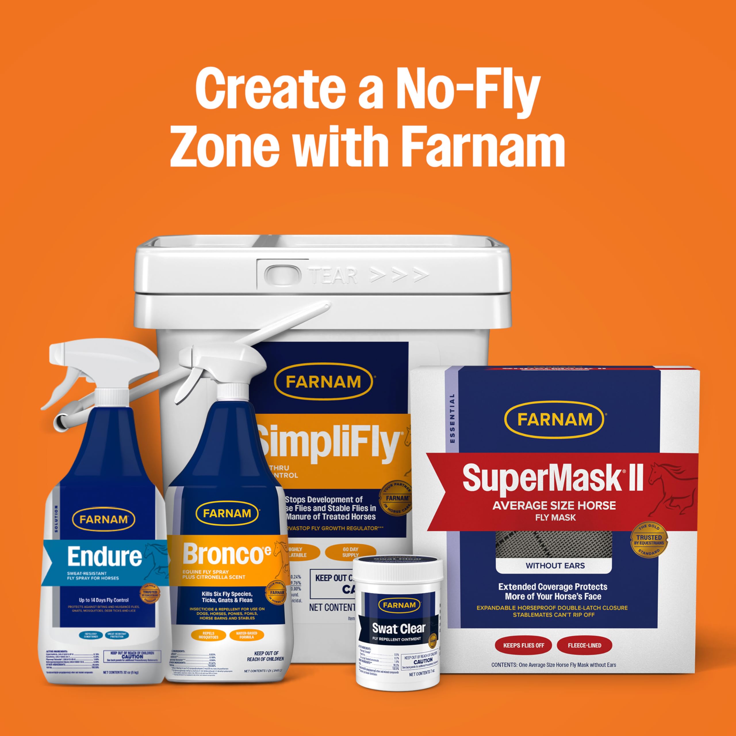 Farnam Endure, rociado 360 grados desde ángulos difíciles.