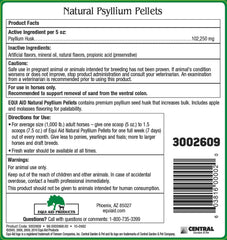 Farnam Equi Aid dosis para mezclar con el alimento, apoyo digestivo práctico.