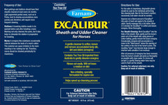 Farnam Excalibur limpiador de vaina, aplicación fácil para higiene diaria del caballo.