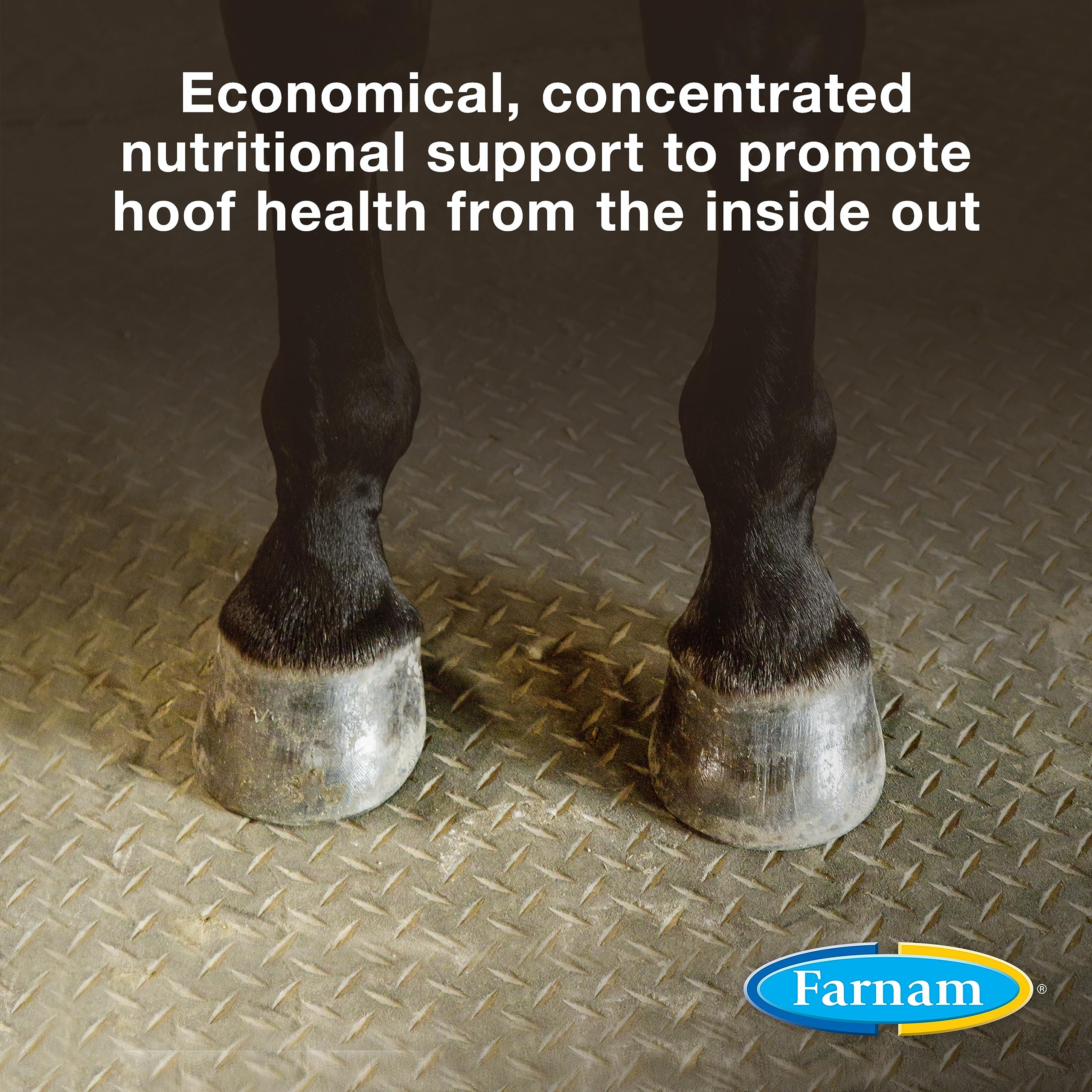 Farnam Horseshoer's Secret: pellets de alfalfa para mezclar con la ración.