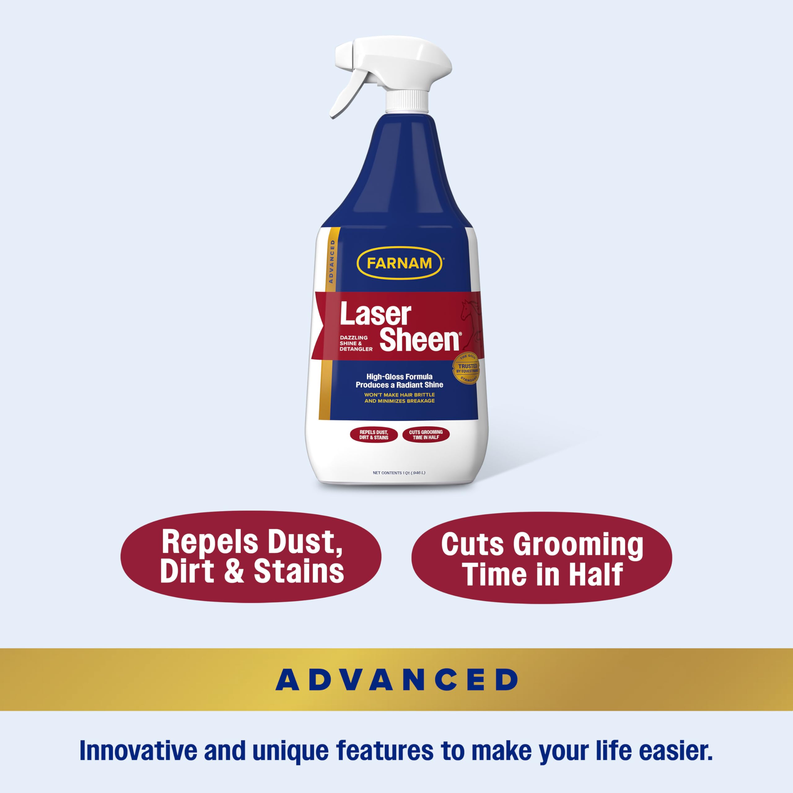 Farnam Laser Sheen ideal para espectáculos con brillo destacado
