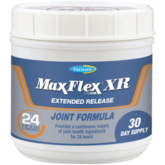 Farnam MaxFlex XR bote: suplemento articular para caballos con liberación continua.