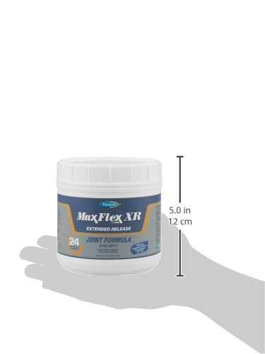 Farnam MaxFlex XR polvo de alfalfa para soporte articular diario.