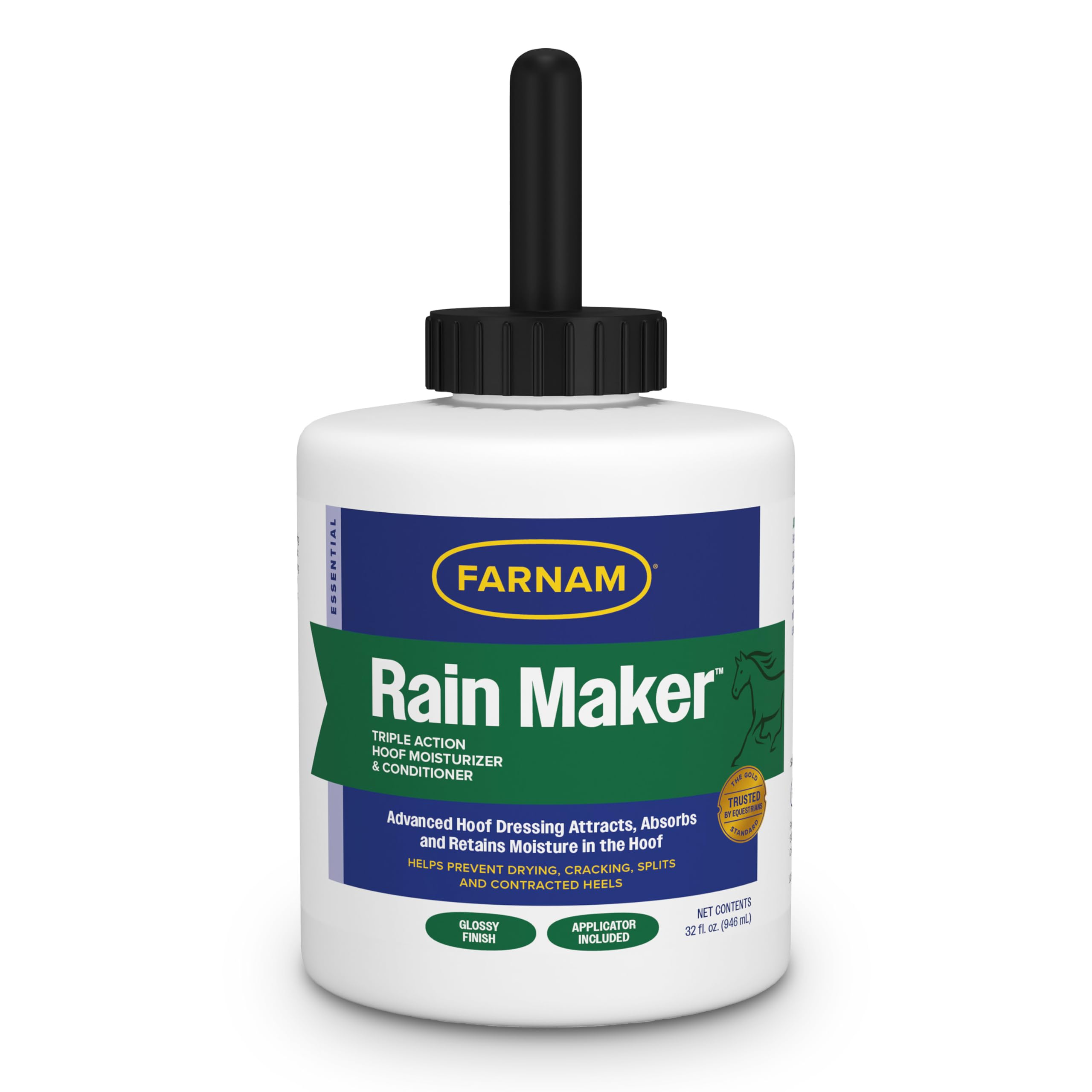 Rain Maker de Farnam en envase de 32 onzas listo para uso en pezuñas