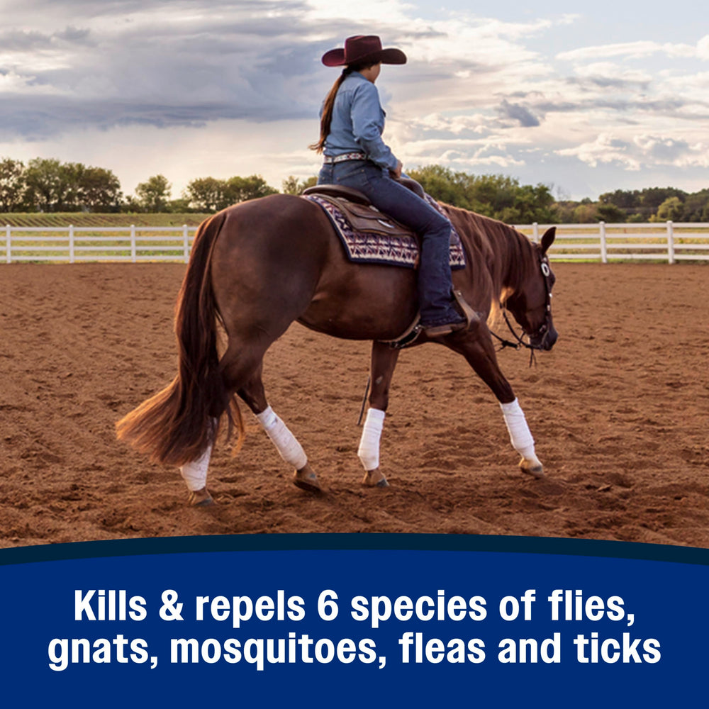 Farnam Repel-X para establos: protege caballos y áreas cercanas de moscas.