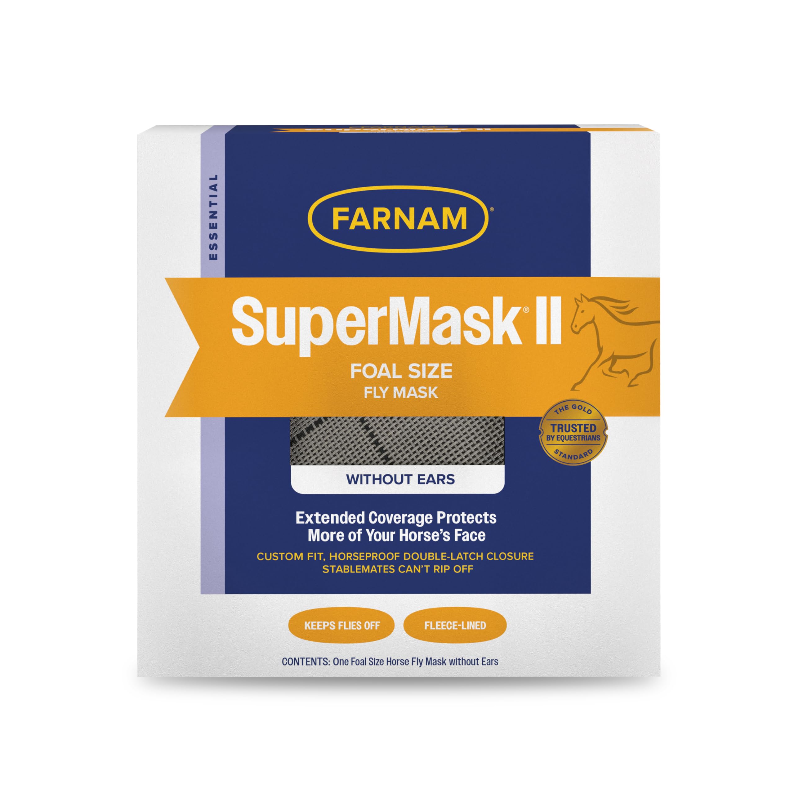 Farnam SuperMask II: máscara de cara completa protege ojos contra insectos