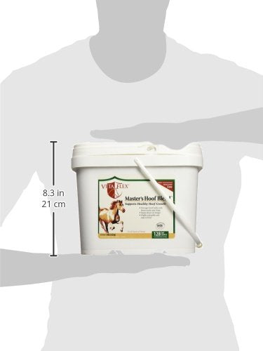 Farnam Vita Flex Master’s Hoof Blend, dosis diaria recomendada para caballos de trabajo.