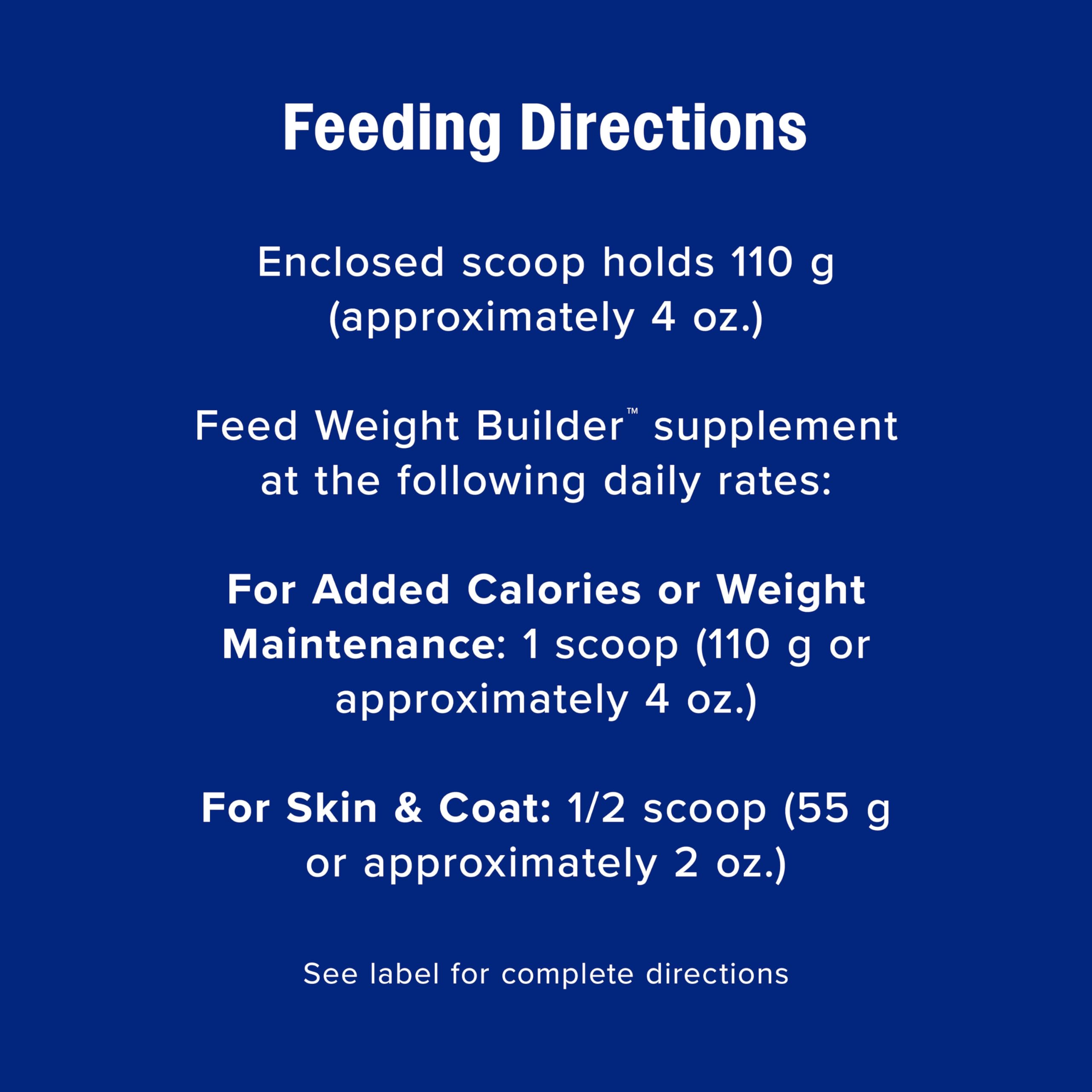 Farnam Weight Builder: sin azúcares añadidos para una digestión suave.