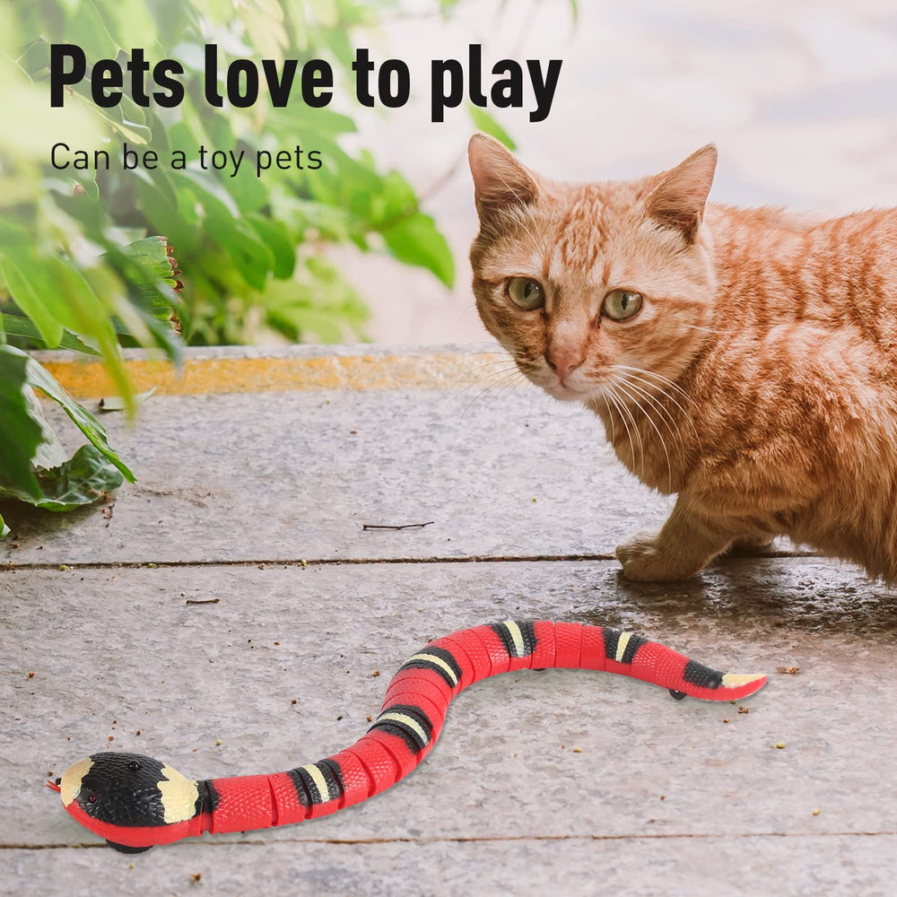 Faukait serpiente rosa, detección de obstáculos para juego seguro y dinámico.