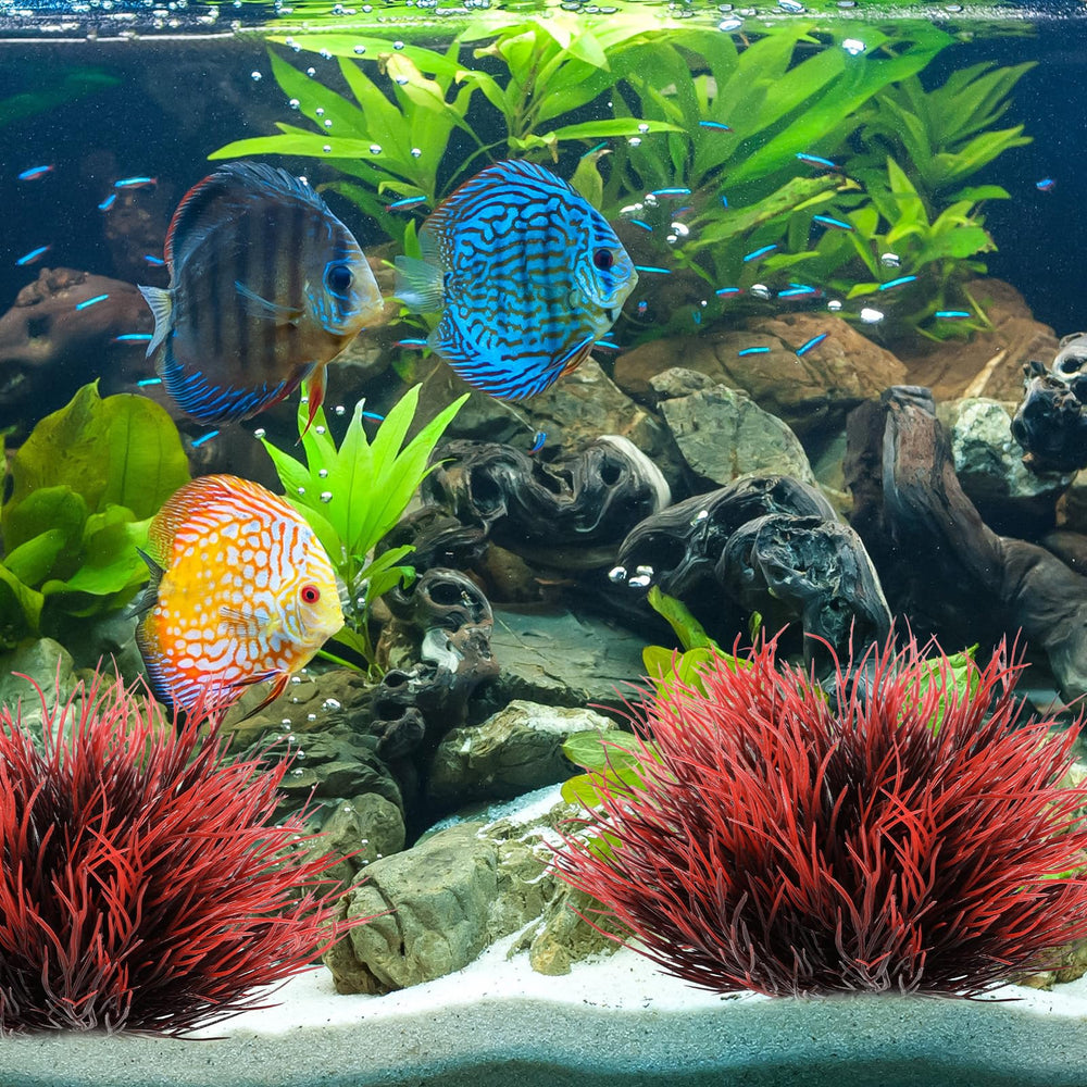 FdcLixuvol planta de PVC resistente para acuario con color estable