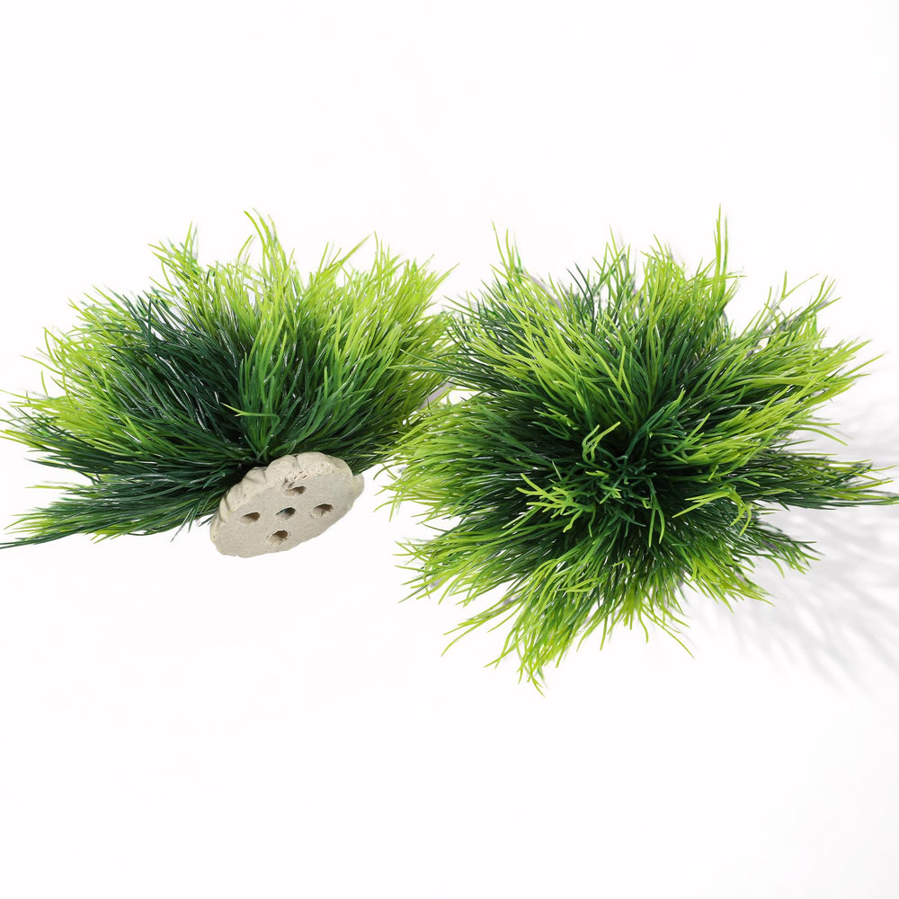 Planta para acuario FdcLixuvol verde: decoración natural para el acuario.
