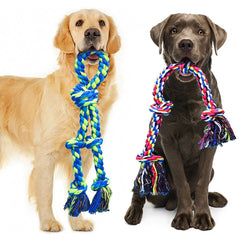 Feeko jouet corde XL pour gros chien, robuste et divertissant.