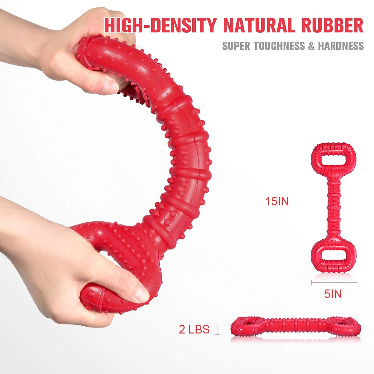 Feeko tira y jala de goma natural para juegos dinámicos