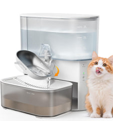 FEELNEEDY bebedero-agua-acero-inoxidable: hidratación segura y fácil de limpiar para gatos y perros