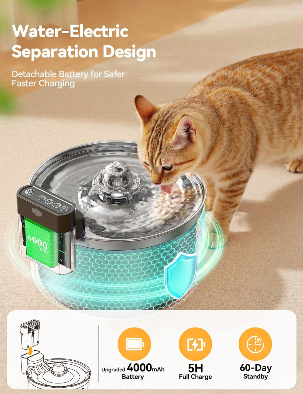FEELNEEDY filtro-XL agua limpia para beber mas saludable