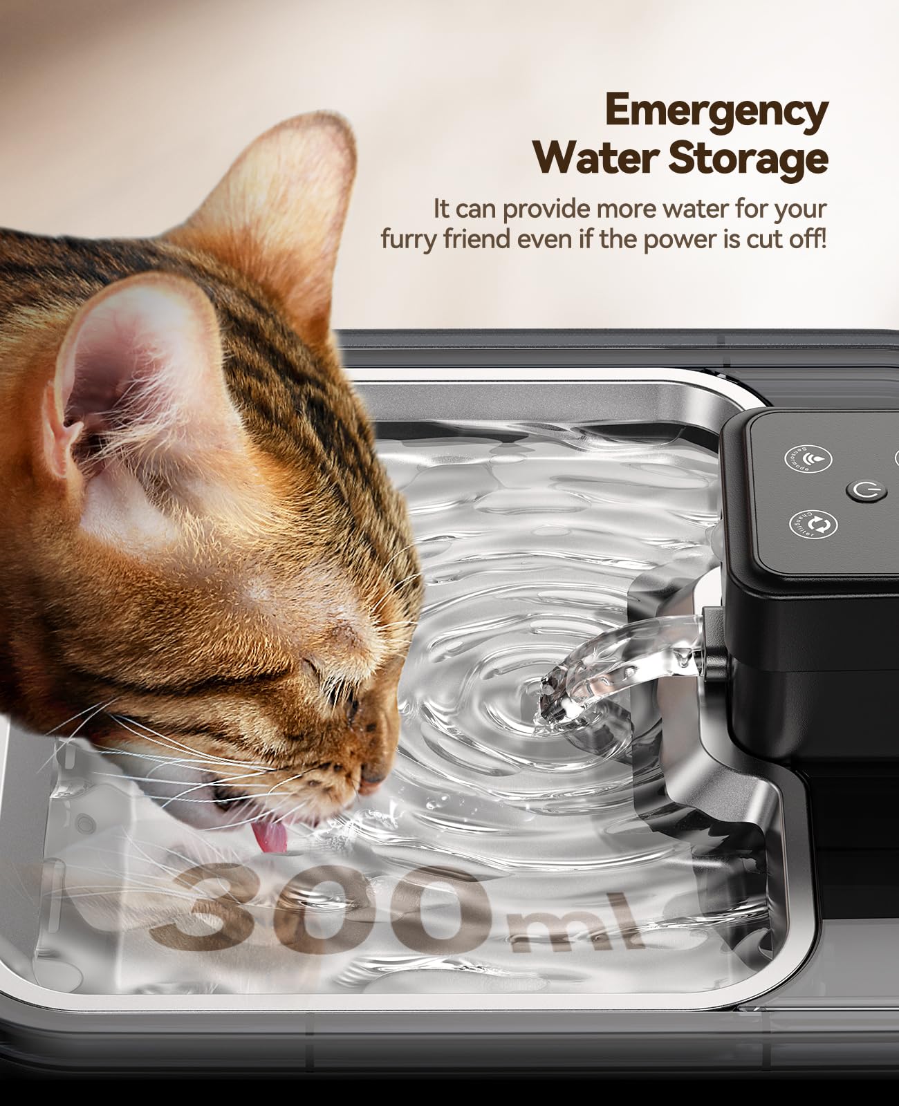 FEELNEEDY: detección por sensor para activar agua al acercarse la mascota