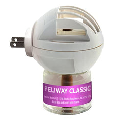 Difusor en enchufe FELIWAY Classic listo para uso diario.