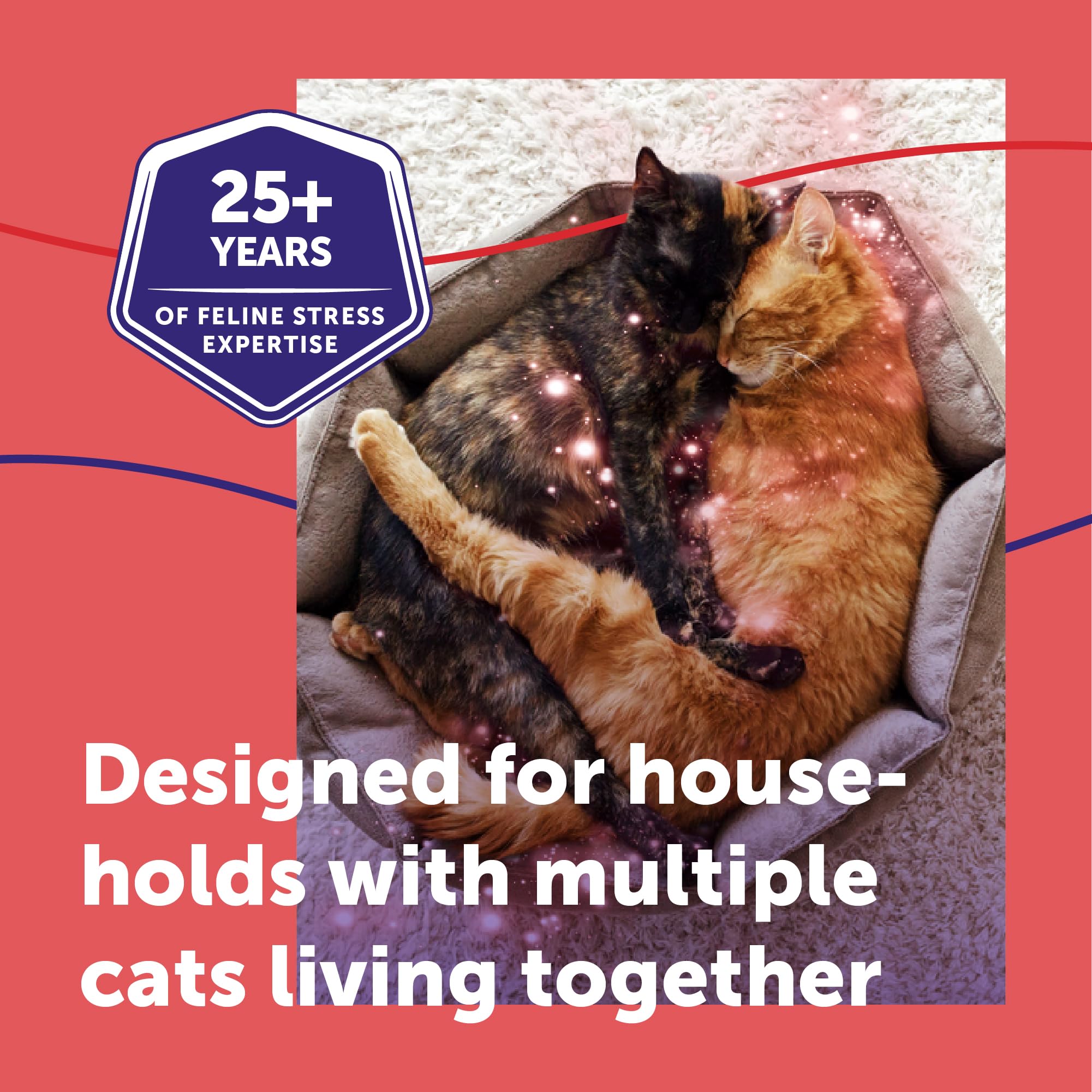 Cobertura amplia del hogar gracias a FELIWAY MultiCat.