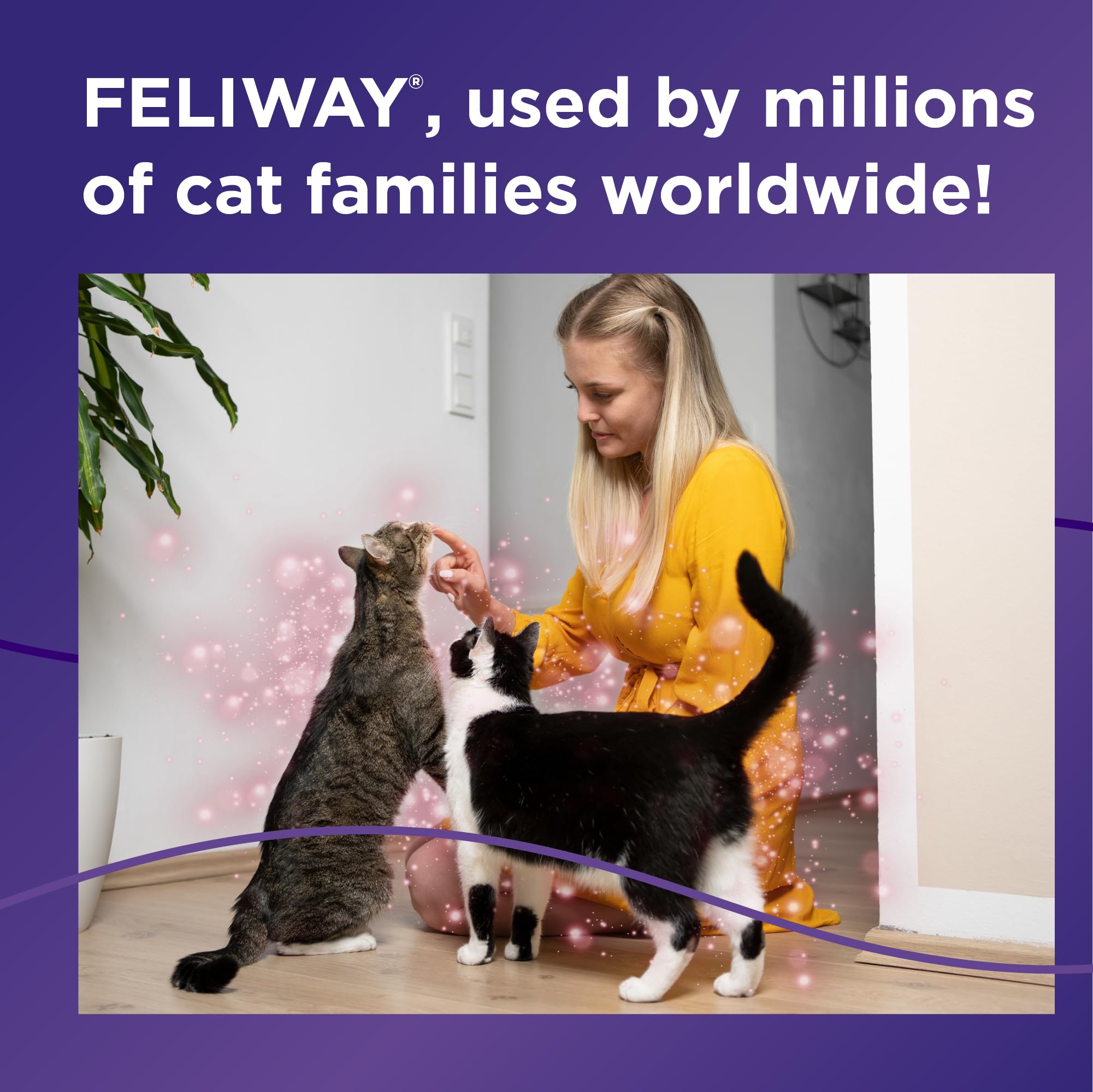 Feliway MultiCat: difusor libre de fármacos y seguro para todos.