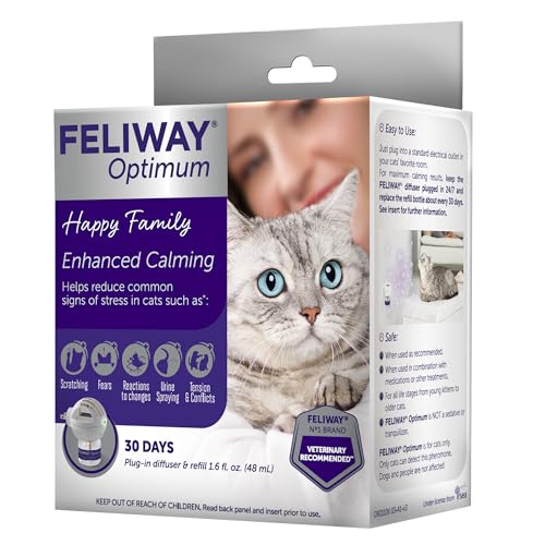 Feliway Optimum 48 ml recambio para semanas de calma felina.