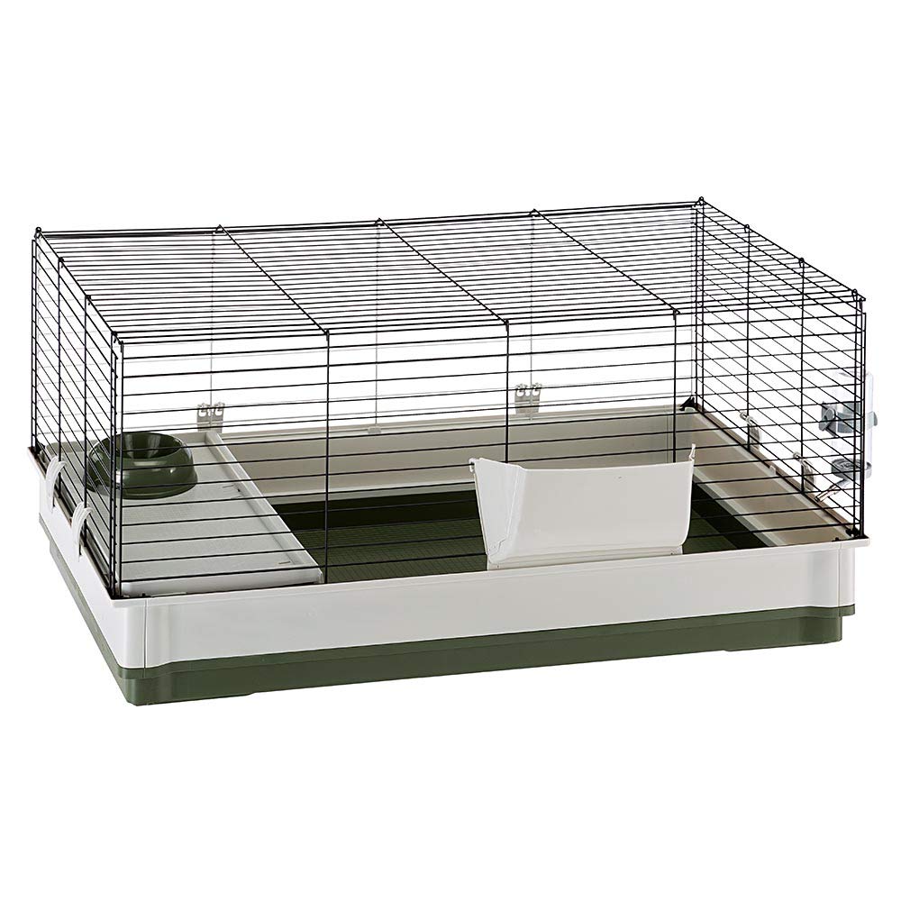 Ferplast Krolik base-limpieza, base extraíble para fácil limpieza.