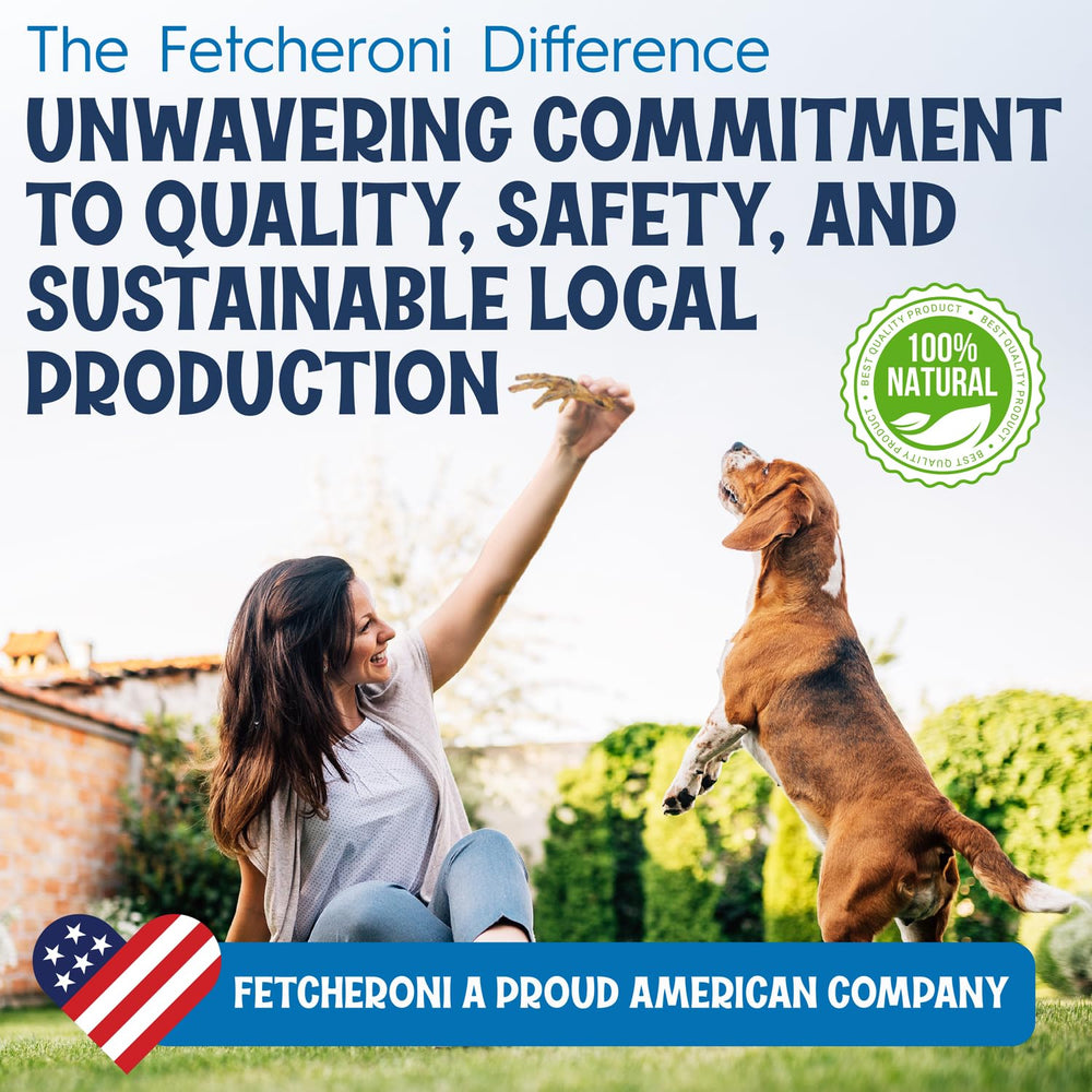 FETCHERONI producto fabricado en Estados Unidos, control de calidad