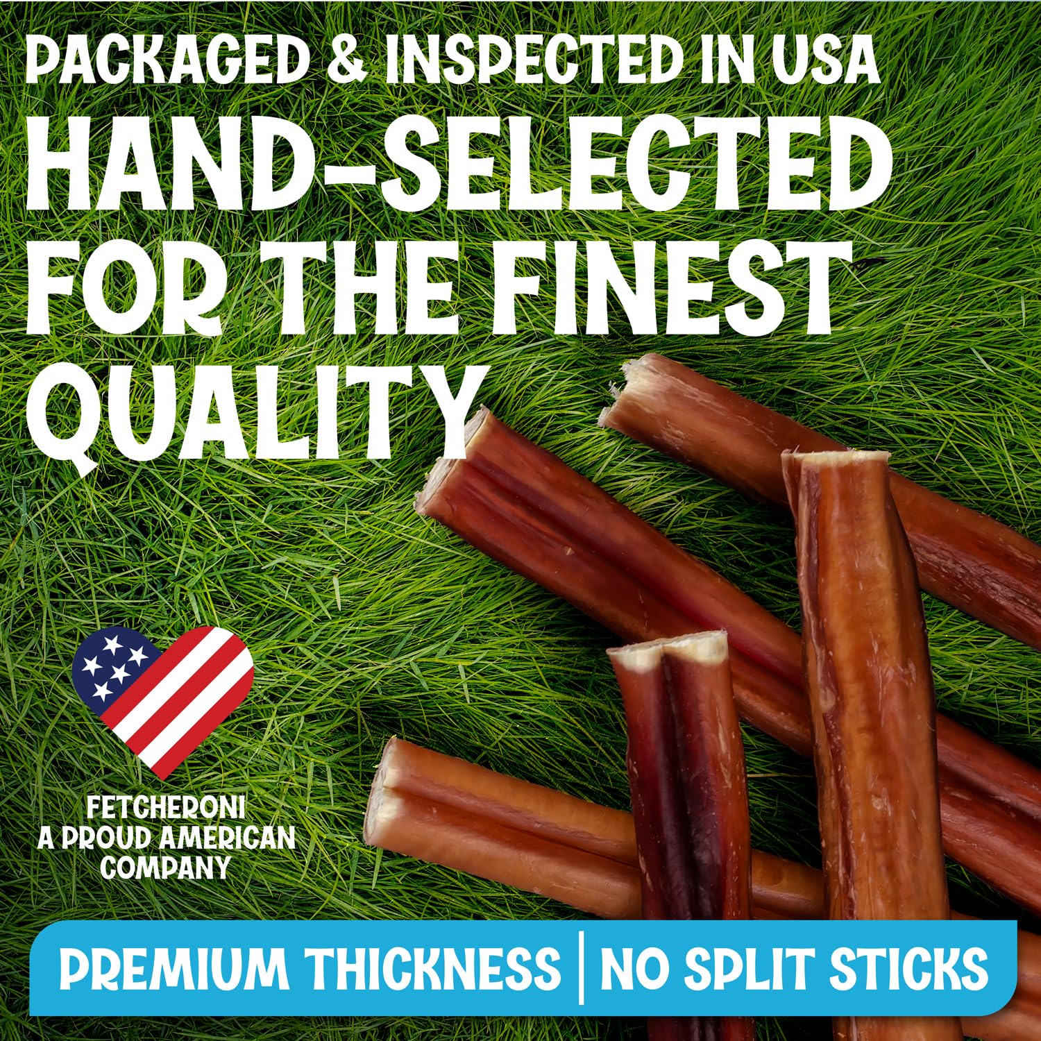 Fetcheroni pizzle de res, 100% digestible para masticar con seguridad.