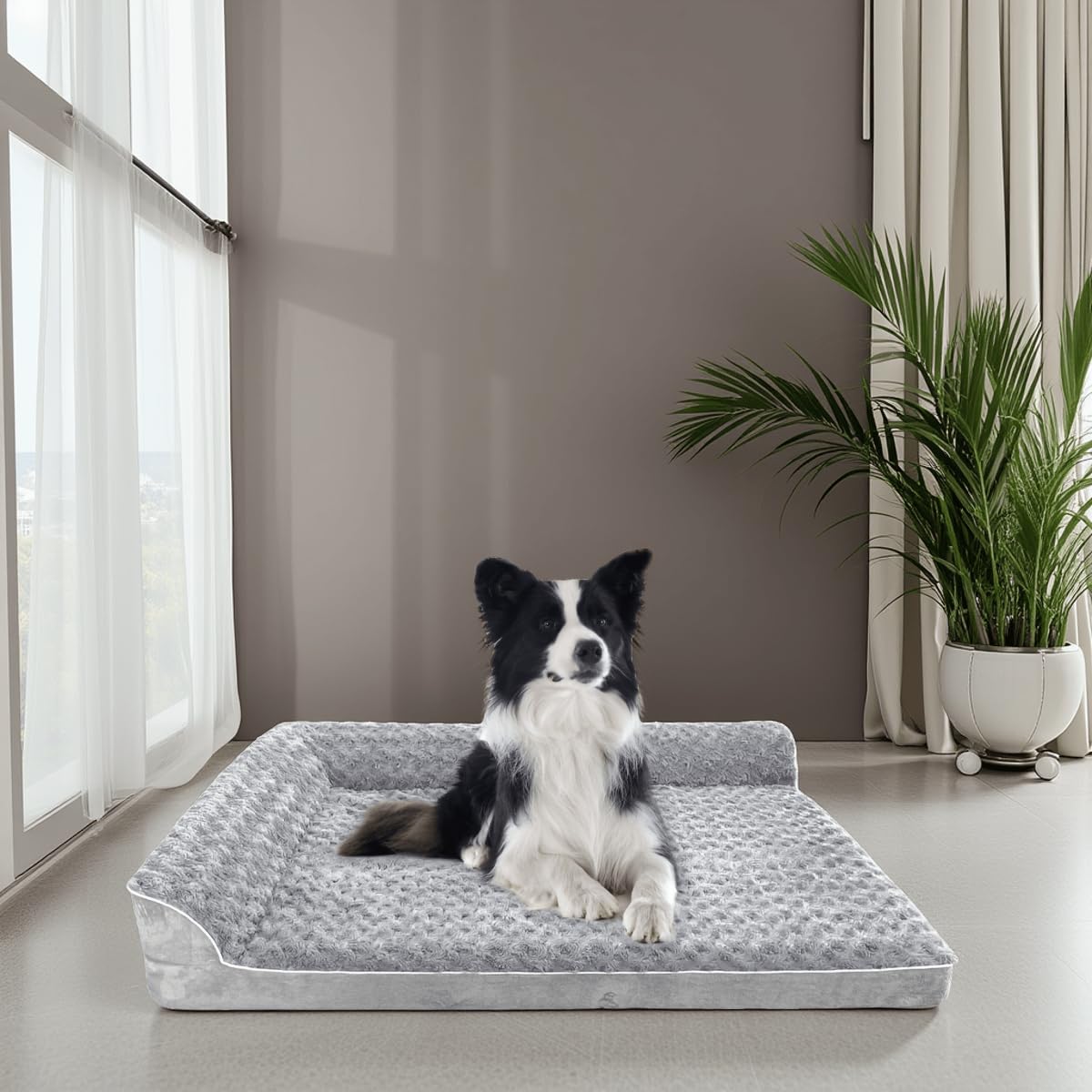 Cama ortopédica FFIQQ con espuma memory para articulaciones.