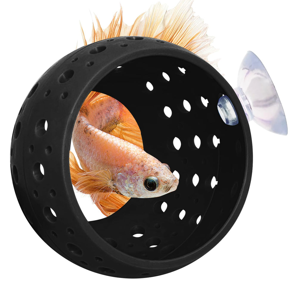 Tunel Betta de Fhiny con sujeción fuerte para acuario