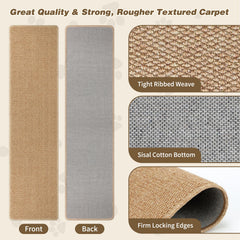 FHTONGE tapete-rascado-pared: protege muebles y ofrece entretenimiento
