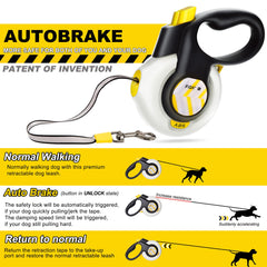 FIDA AutoBrake cinta de nailon resistente para caminatas largas y seguras.