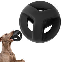 Pelota de caucho natural Fida para mordedores fuertes y duradera.
