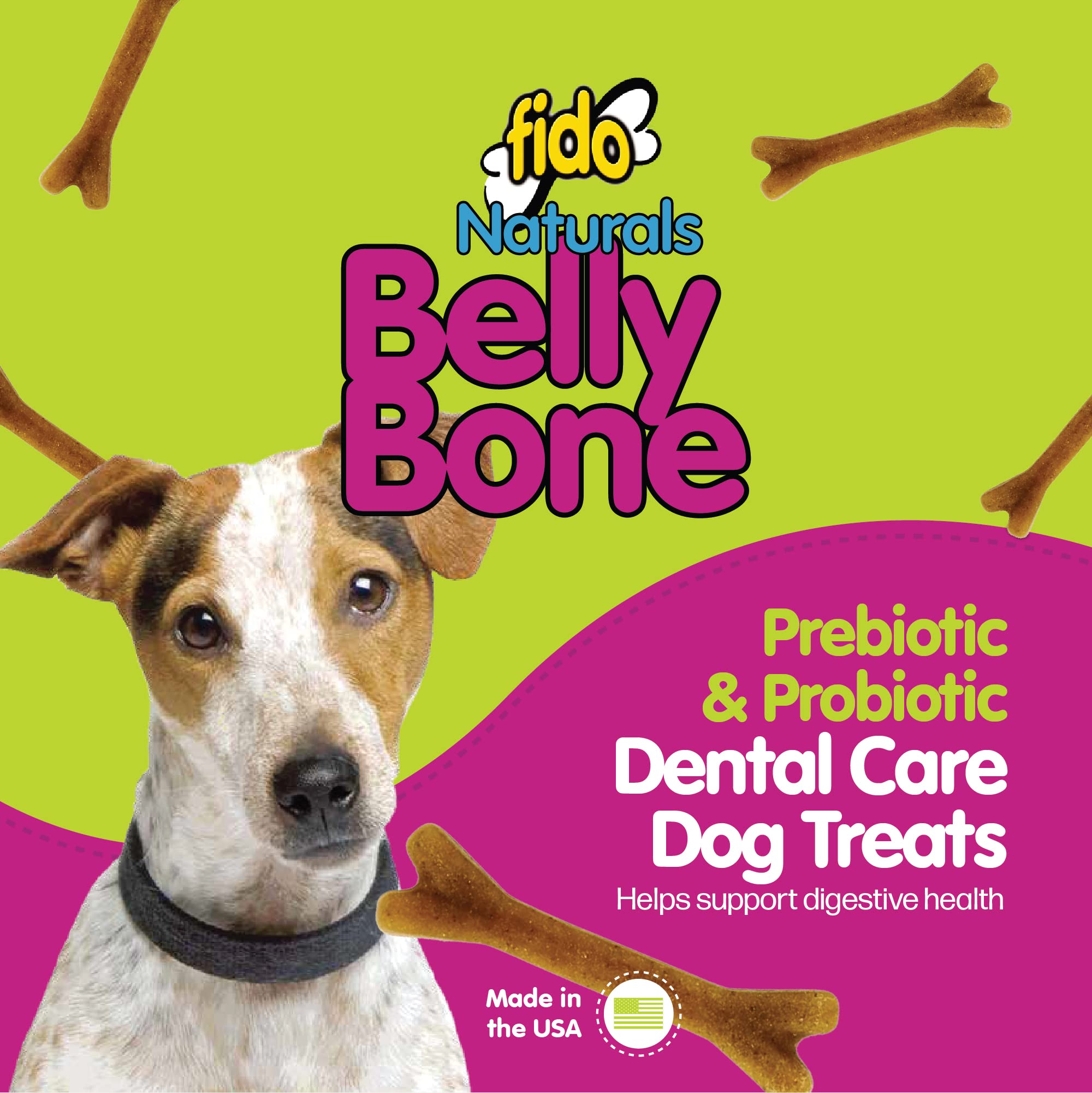 Fido Huesos dentales para perros pequeños: tres bolsas disponibles para tu mascota