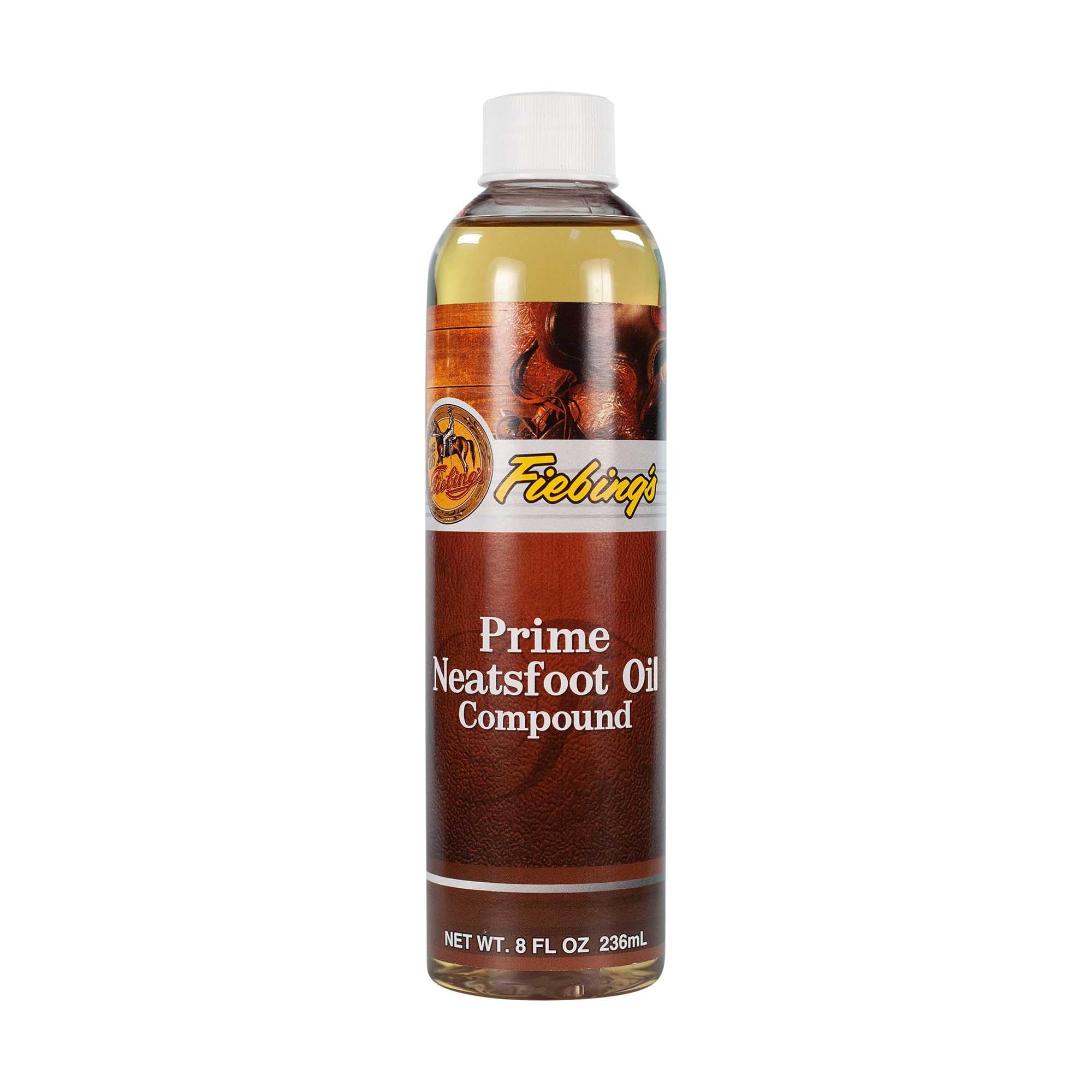 Fiebing's Prime Neatsfoot Oil: bote-aceite para preservar y suavizar cuero
