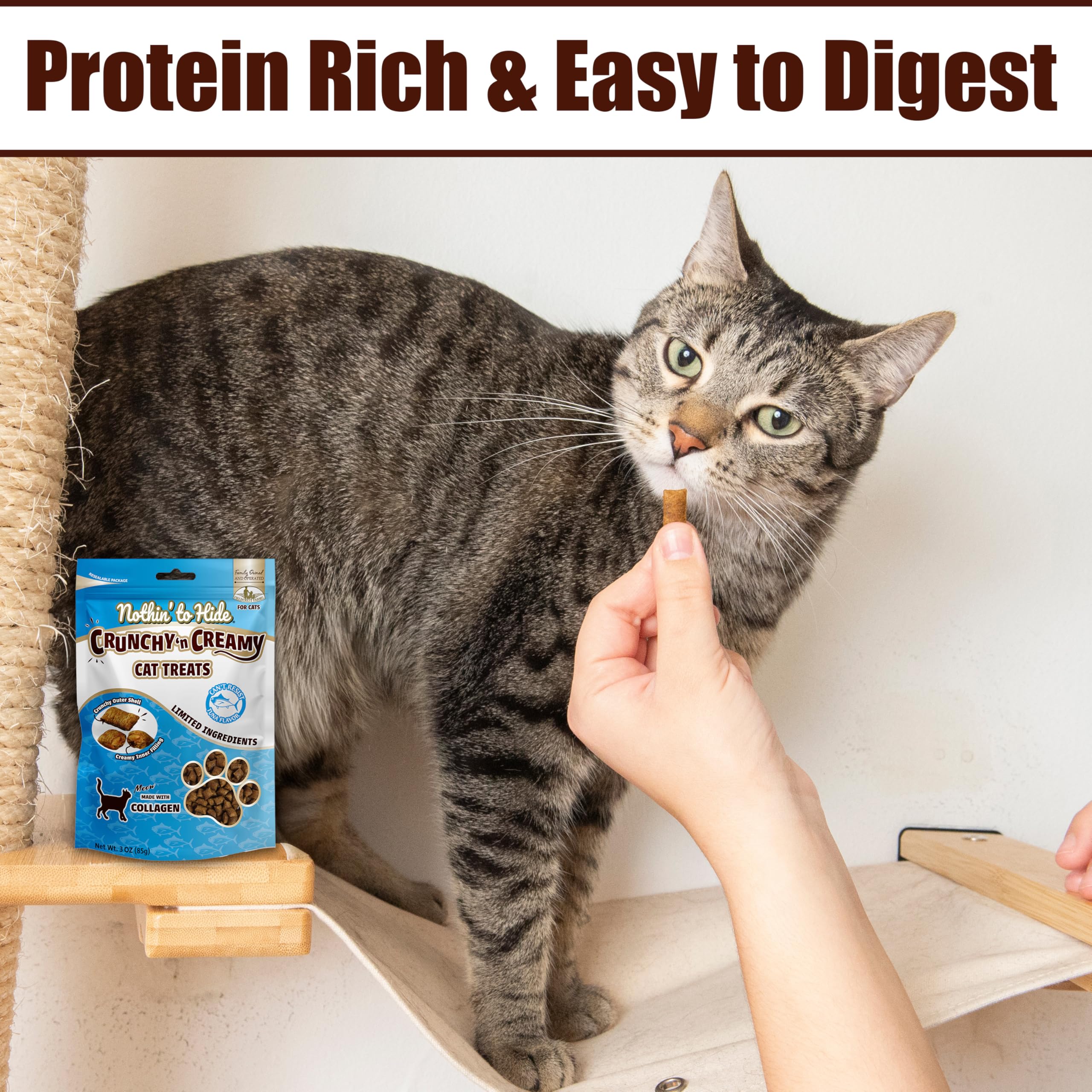Fieldcrest Farms Nothin’ to Hide: alto-proteína, snack satisfactorio con menos calorías.