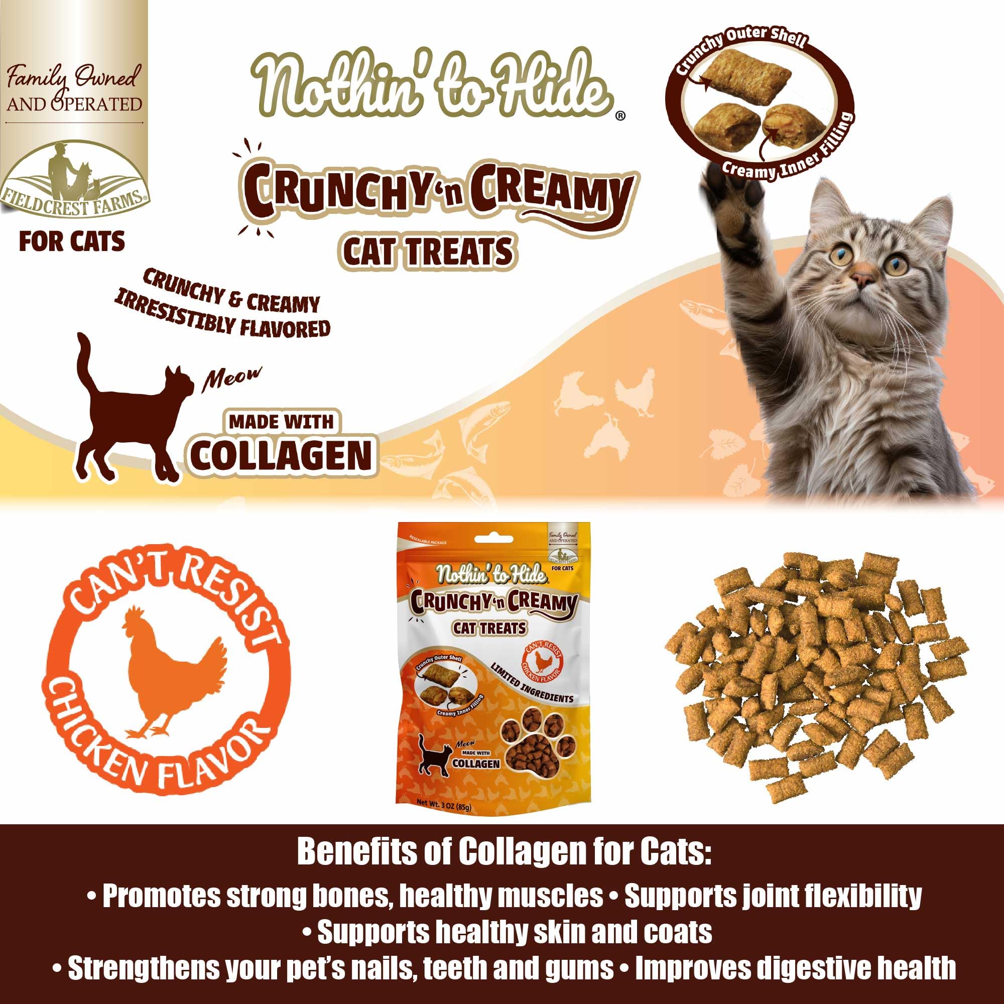Fieldcrest Farms Nothin’ to Hide – ingredientes simples, sin trigo ni soja, snack saludable.