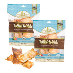Fieldcrest Farms Nothin' to Hide Flip Chips sabor res, empaque hermético para frescura.