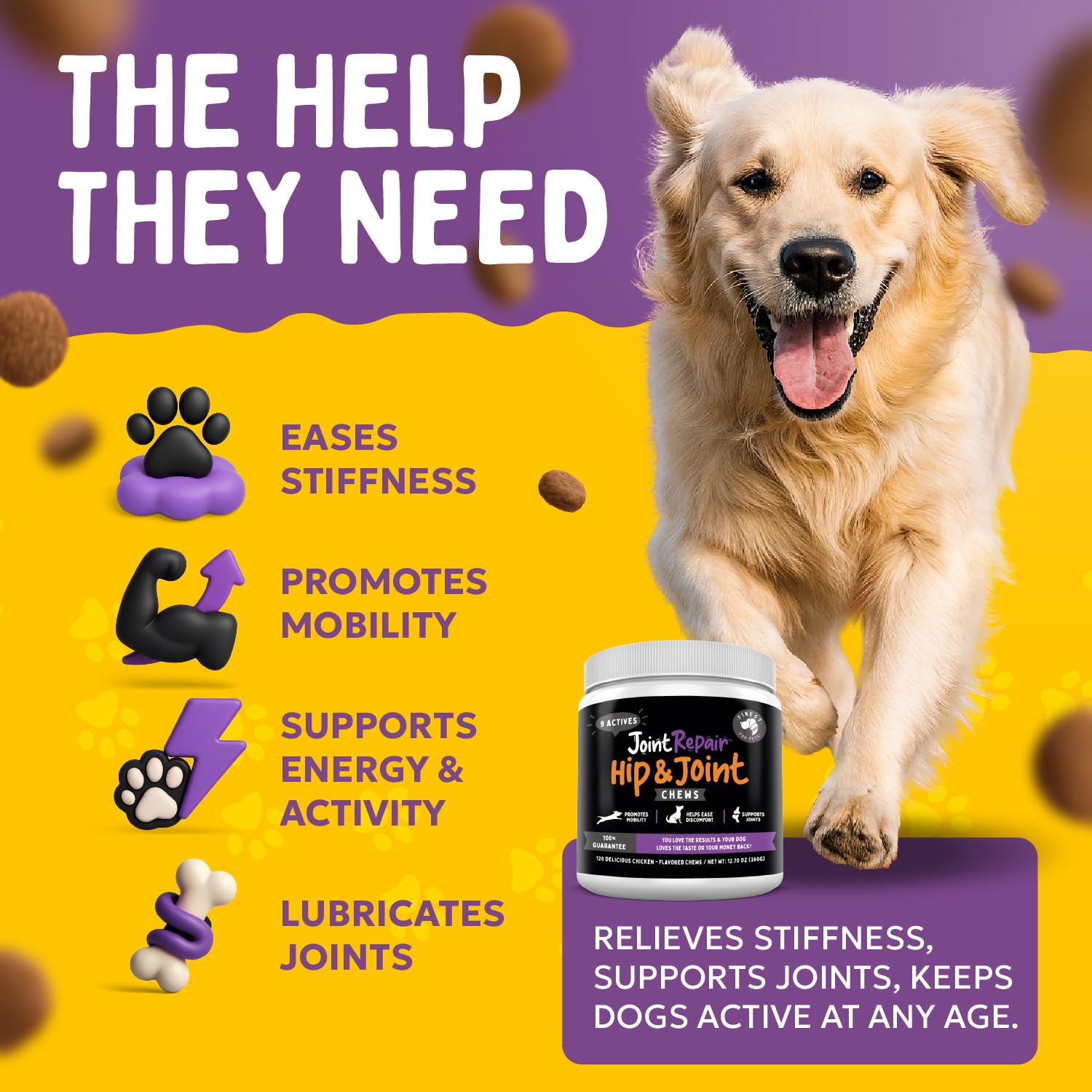 Finestr For Pets: glucosamina, condroitina, omega-3 para articulaciones sanas.