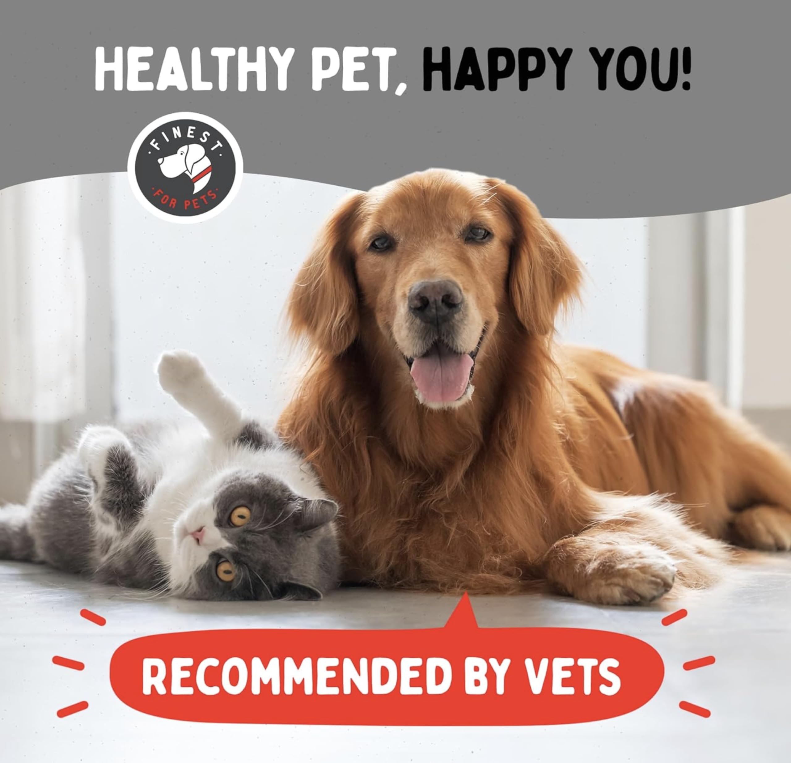 Finest For Pets: mejora la movilidad de perros y gatos.