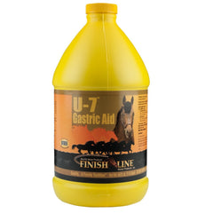 Finish Line U7 Gastrica Liquido - botella: apoyo estomacal suave para caballos